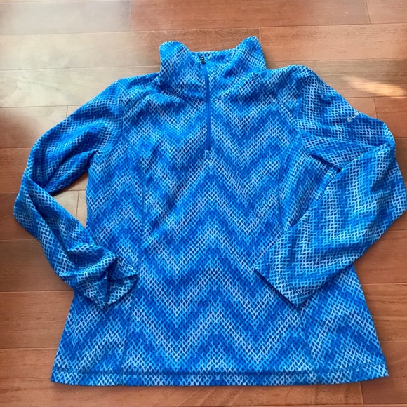 columbia patterned fleece